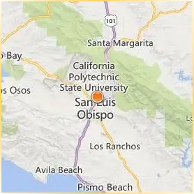 California Polytechnic State University San Luis Obispo Location Map California Polytechnic State University San Luis Obispo Location Map