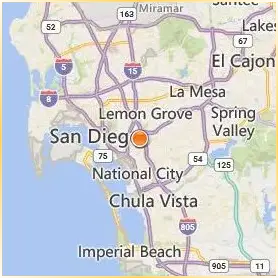 CET San Diego Location Map CET San Diego Location Map