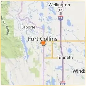 Colorado State University Fort Collins Location Map Colorado State University Fort Collins Location Map