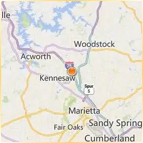 Kennesaw State University Location Map Kennesaw State University Location Map