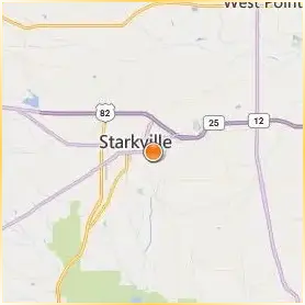 Mississippi State University Location Map Mississippi State University Location Map