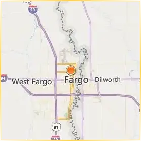 North Dakota State University Location Map North Dakota State University Location Map