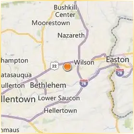Northampton County Area Community College Location Map Northampton County Area Community College Location Map