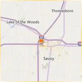 Parkland College Location Map Parkland College Location Map