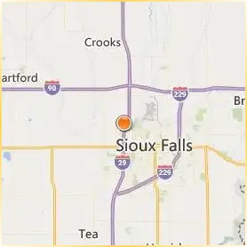 Southeast Technical Institute Location Map Southeast Technical Institute Location Map
