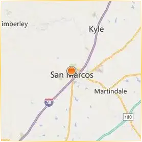 Texas State University Location Map Texas State University Location Map