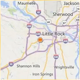 University of Arkansas at Little Rock Location Map University of Arkansas at Little Rock Location Map
