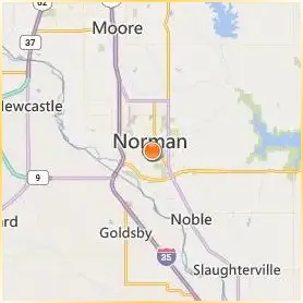 University of Oklahoma Norman Location Map University of Oklahoma Norman Location Map